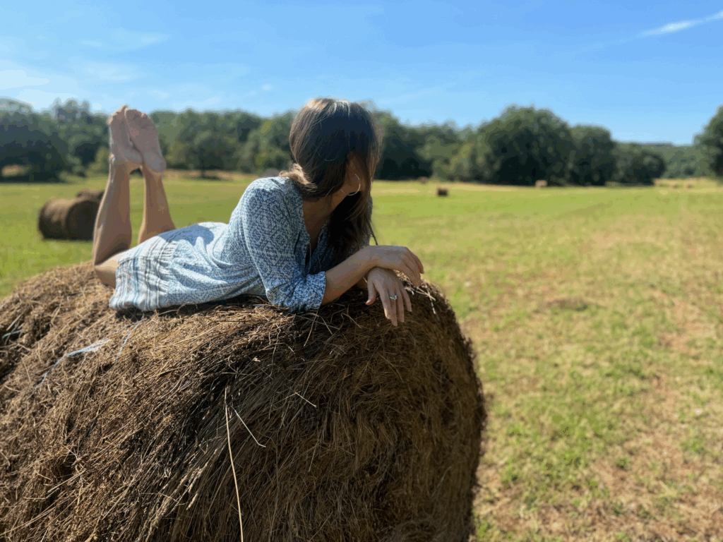 Accompagnement Masha Burlya ballot de paille